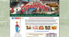 Desktop Screenshot of creekratz.com